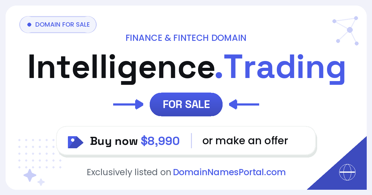 Intelligence.Trading share card