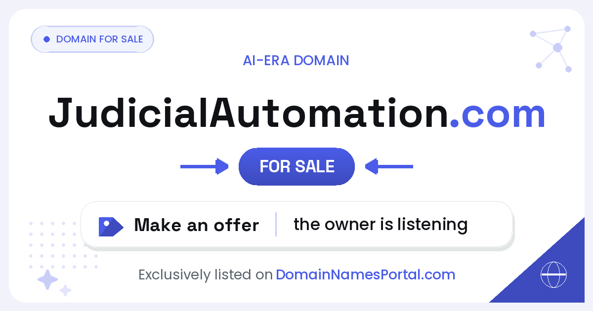 JudicialAutomation.com share card