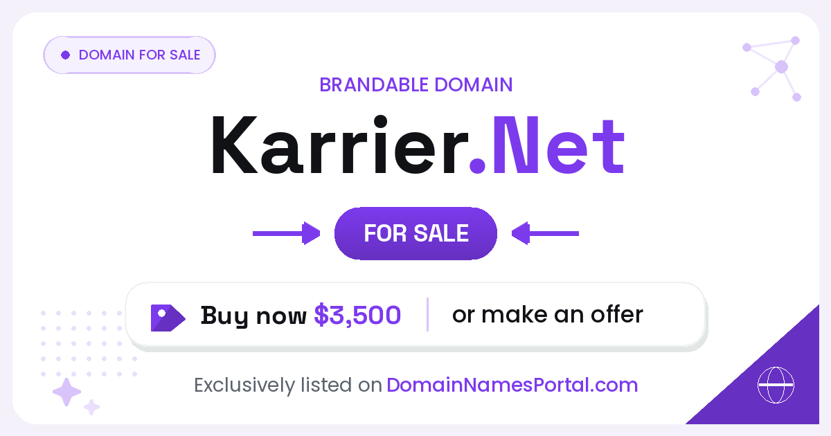 Karrier.Net share card