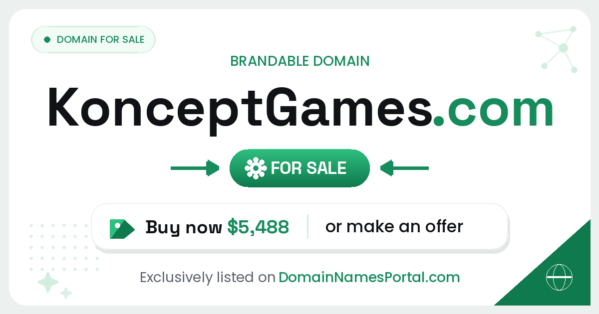 KonceptGames.com share card