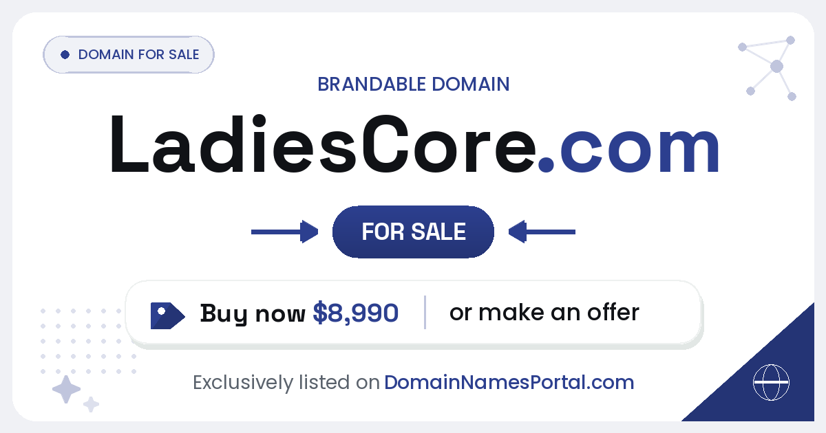 LadiesCore.com share card