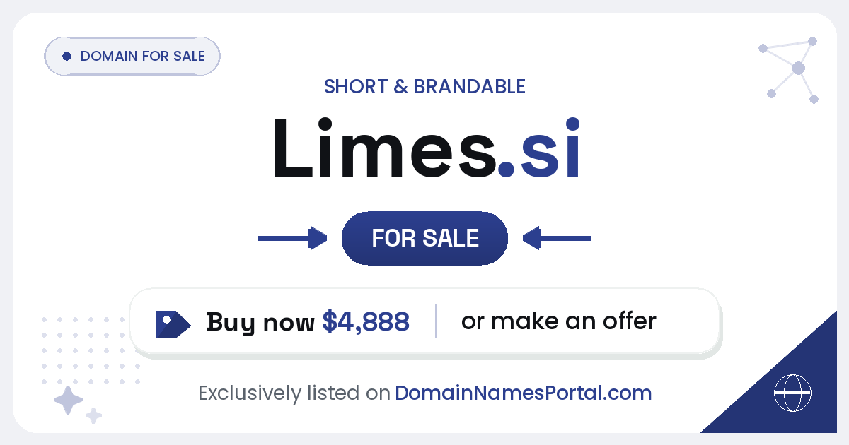 Limes.si share card