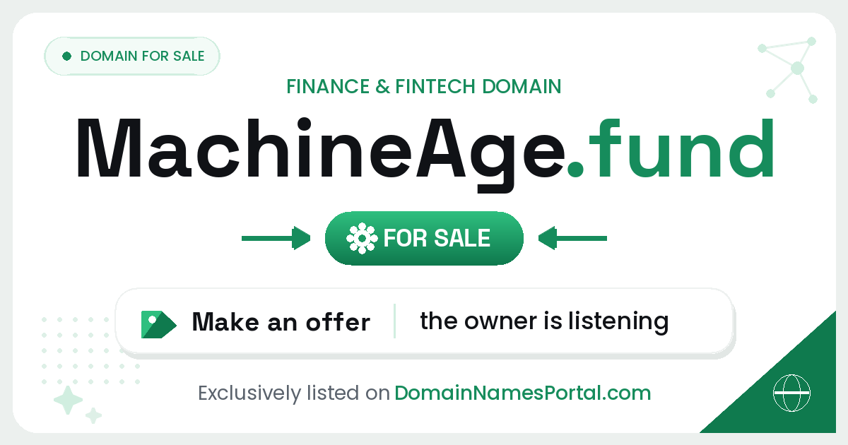 MachineAge.fund share card