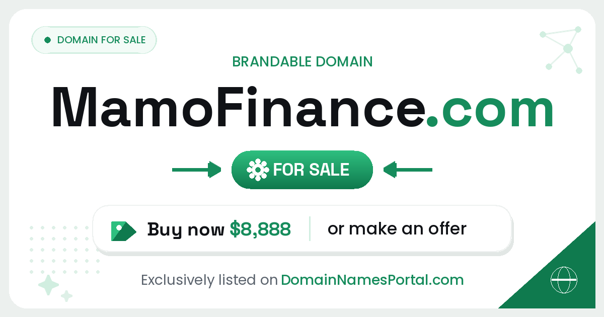 MamoFinance.com share card