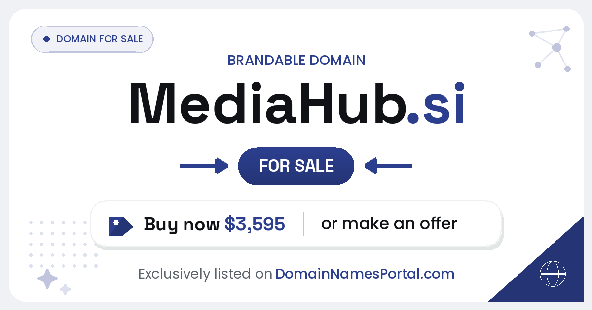 MediaHub.si share card