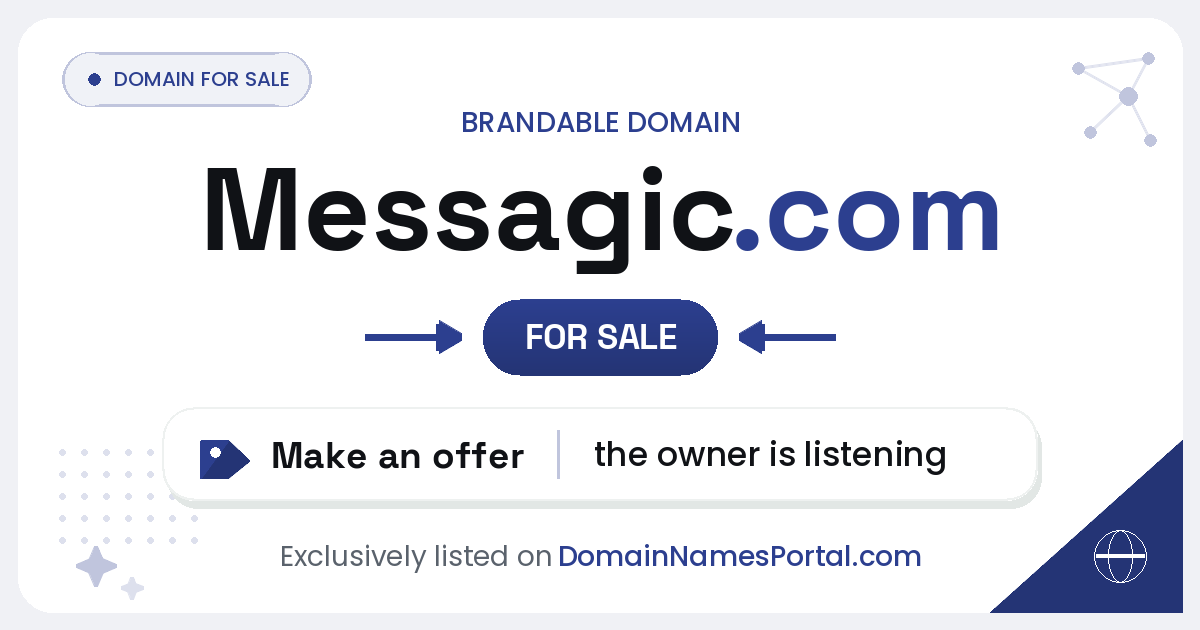 Messagic.com share card