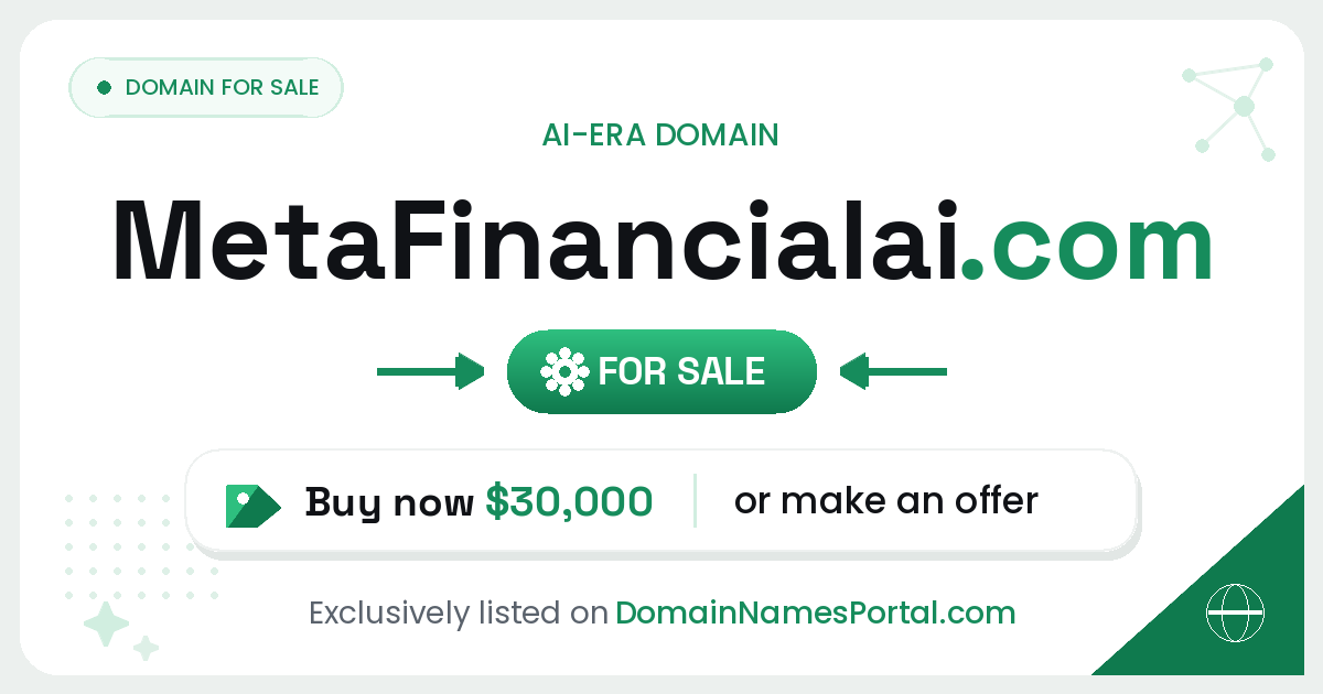 MetaFinancialai.com share card