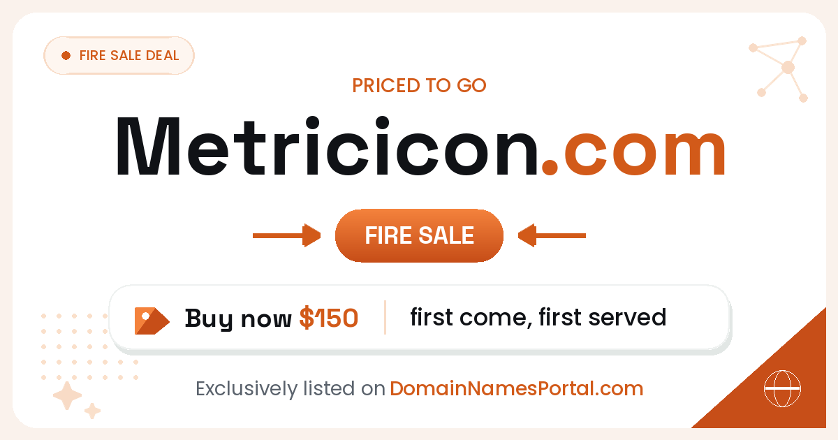 Metricicon.com share card