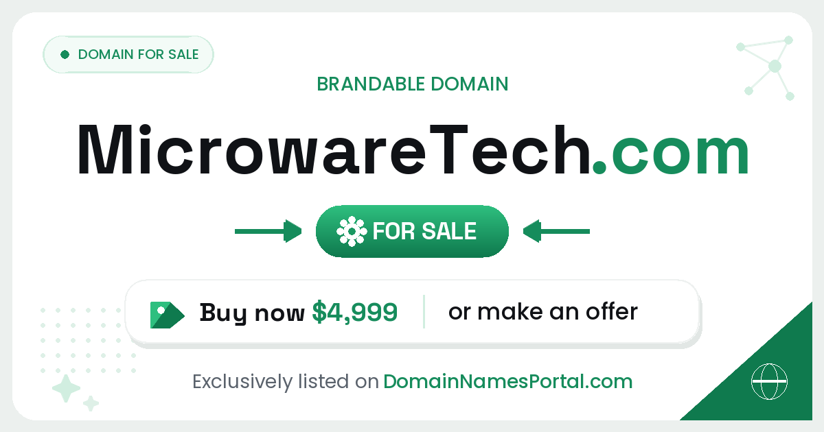 MicrowareTech.com share card