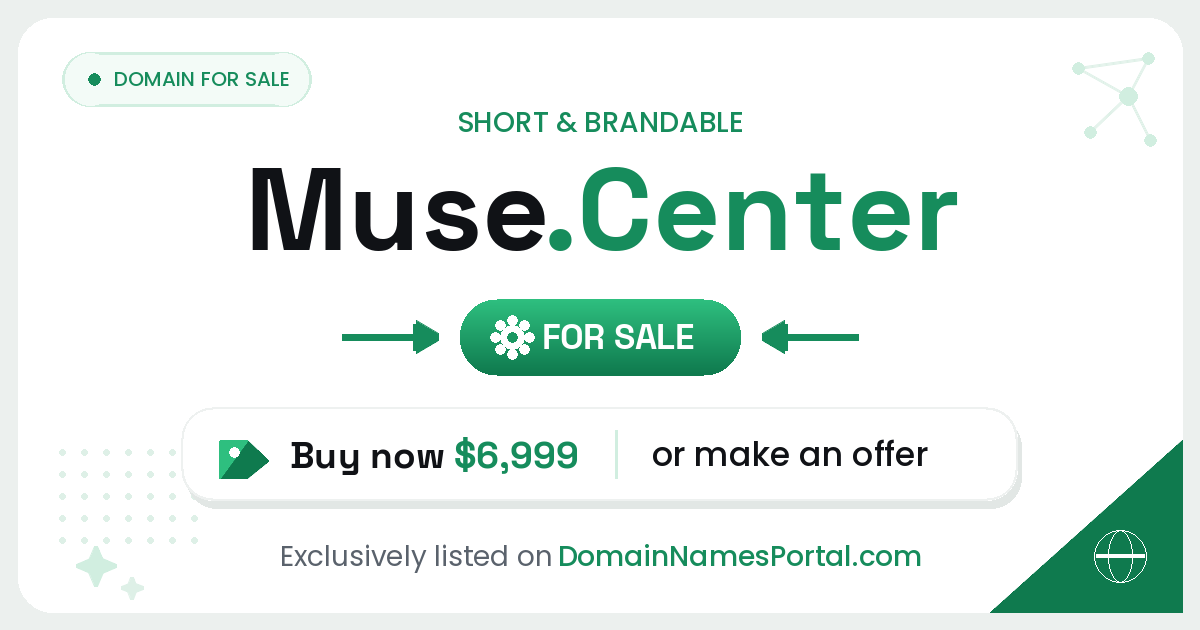 Muse.Center share card