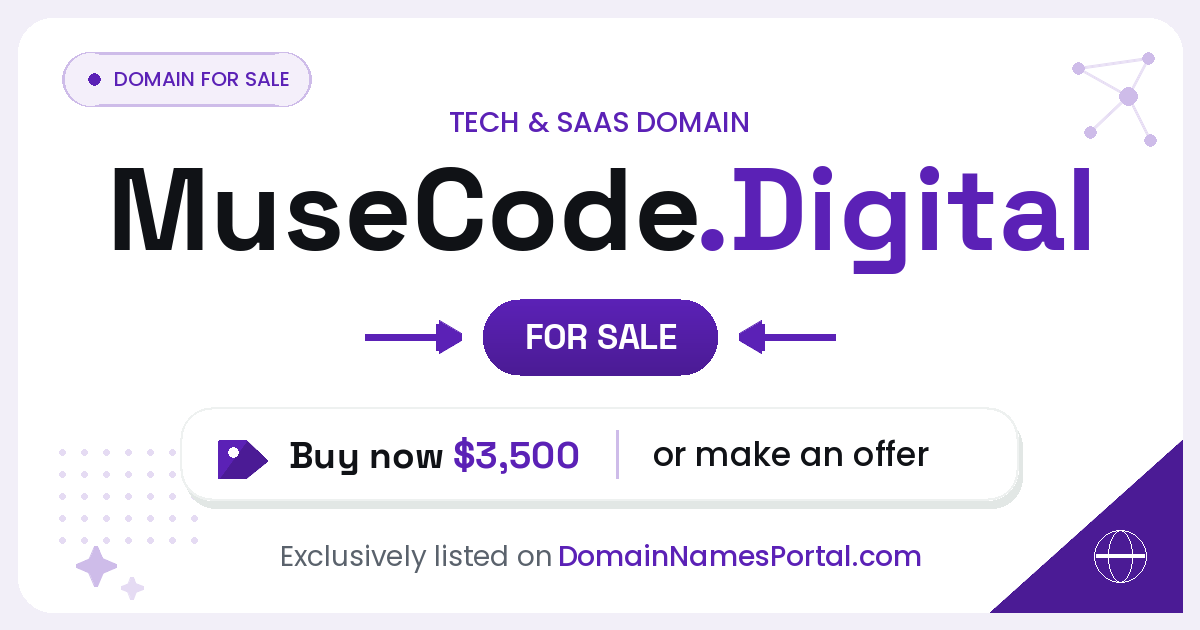 MuseCode.Digital share card