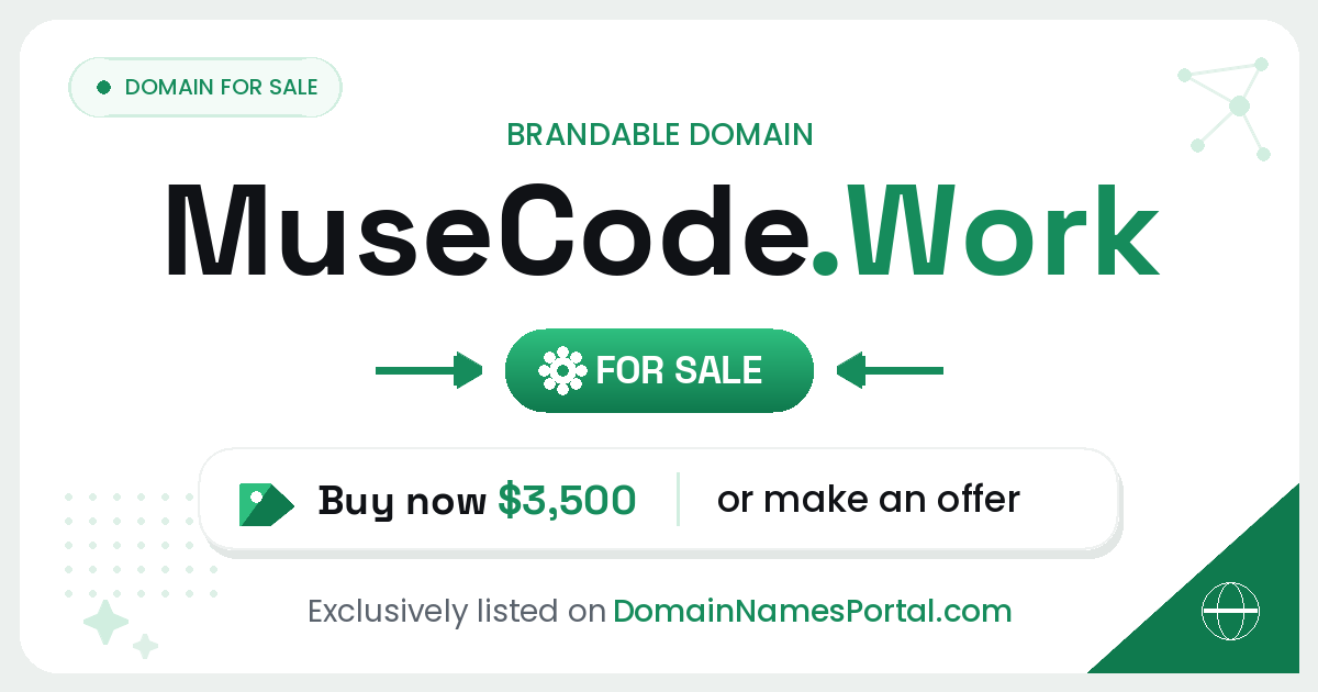 MuseCode.Work share card