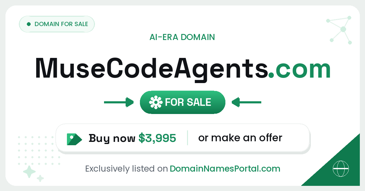 MuseCodeAgents.com share card
