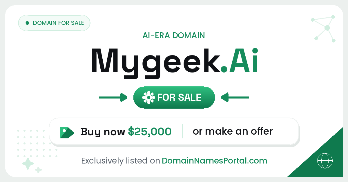 mygeek.ai share card