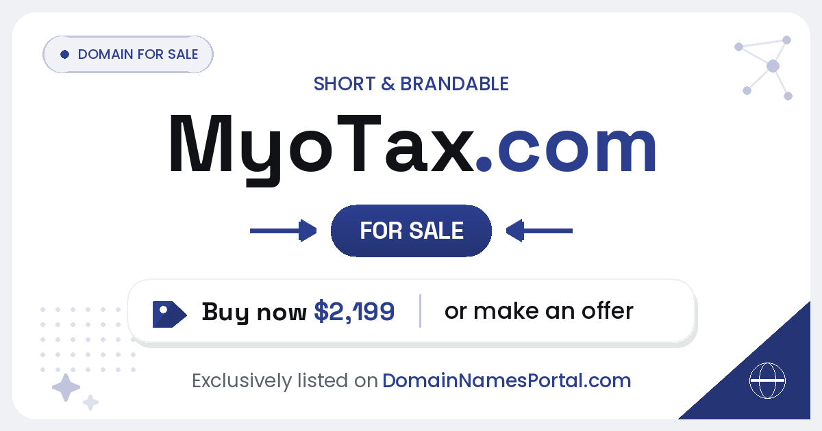 MyoTax.com share card