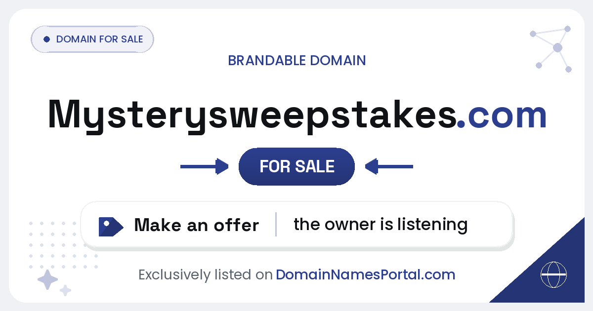 mysterysweepstakes.com share card