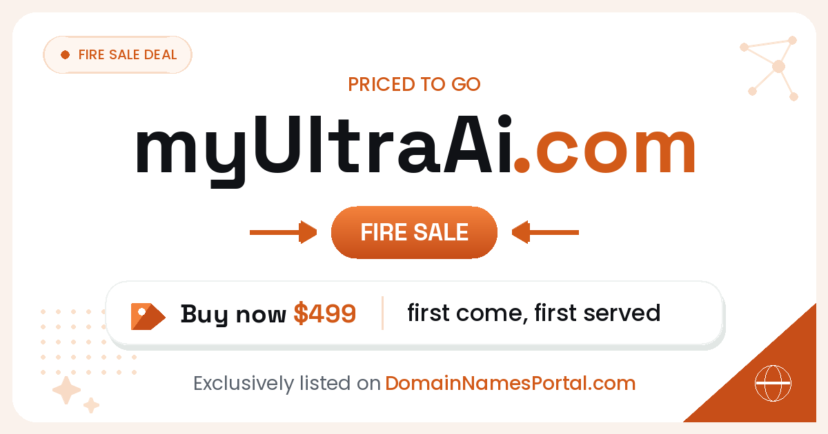 myUltraAi.com share card