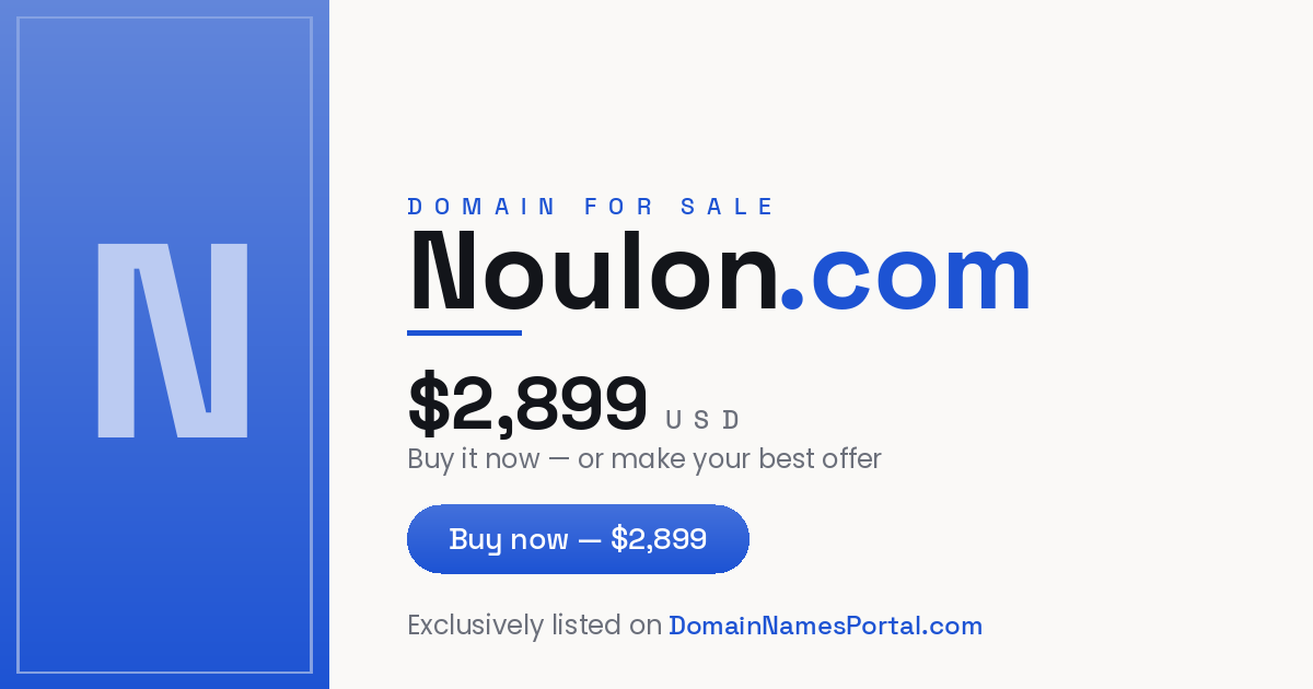 Noulon.com share card