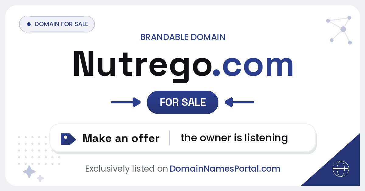 Nutrego.com share card