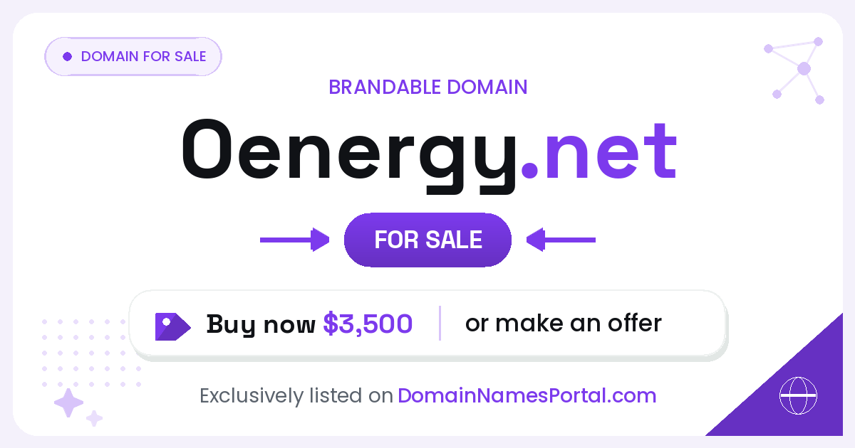OENERGY.NET share card