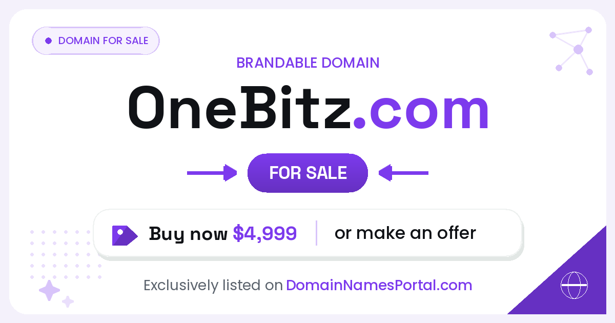 OneBitz.com share card