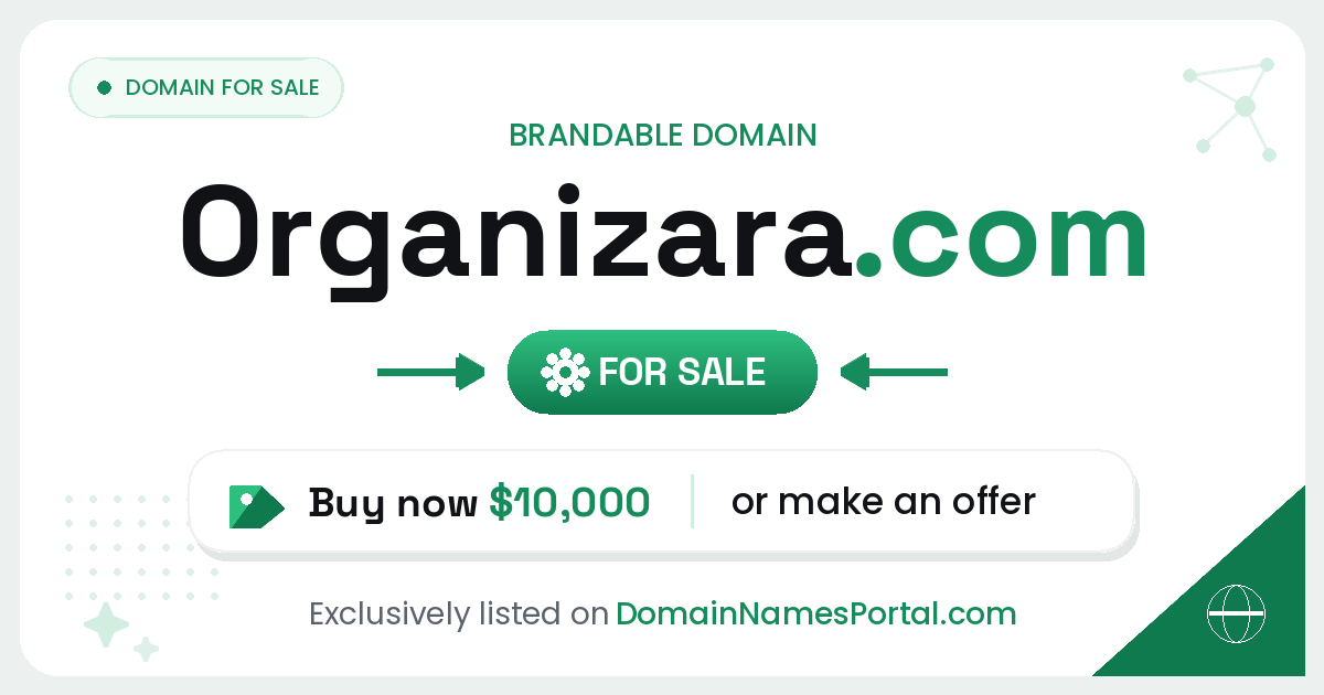 Organizara.com share card