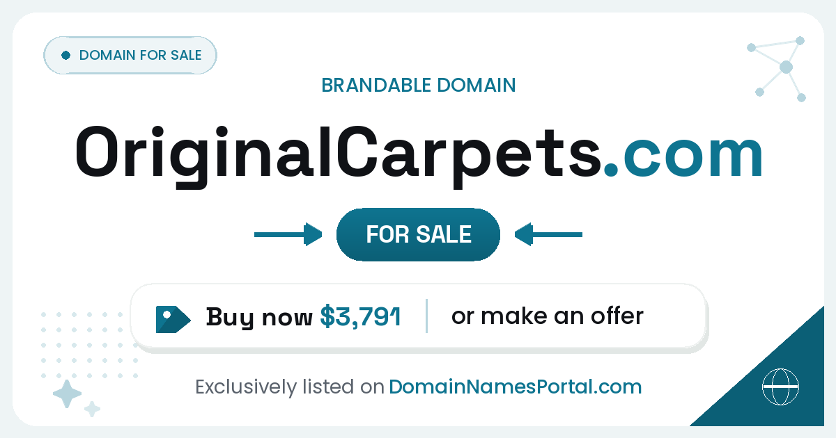 OriginalCarpets.com share card