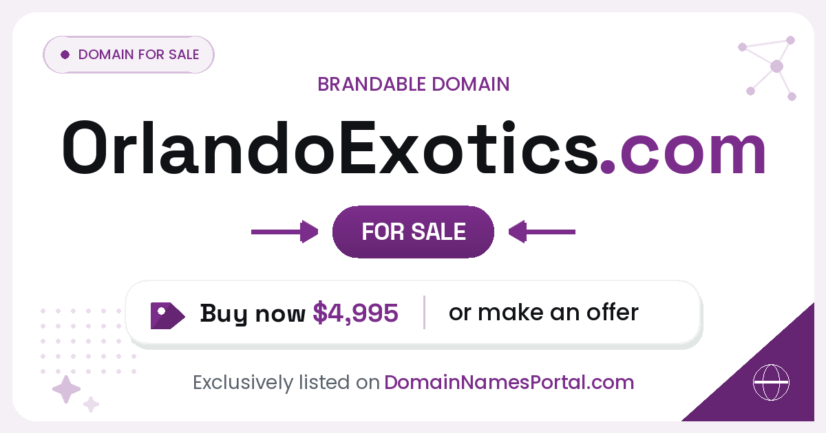 OrlandoExotics.com share card