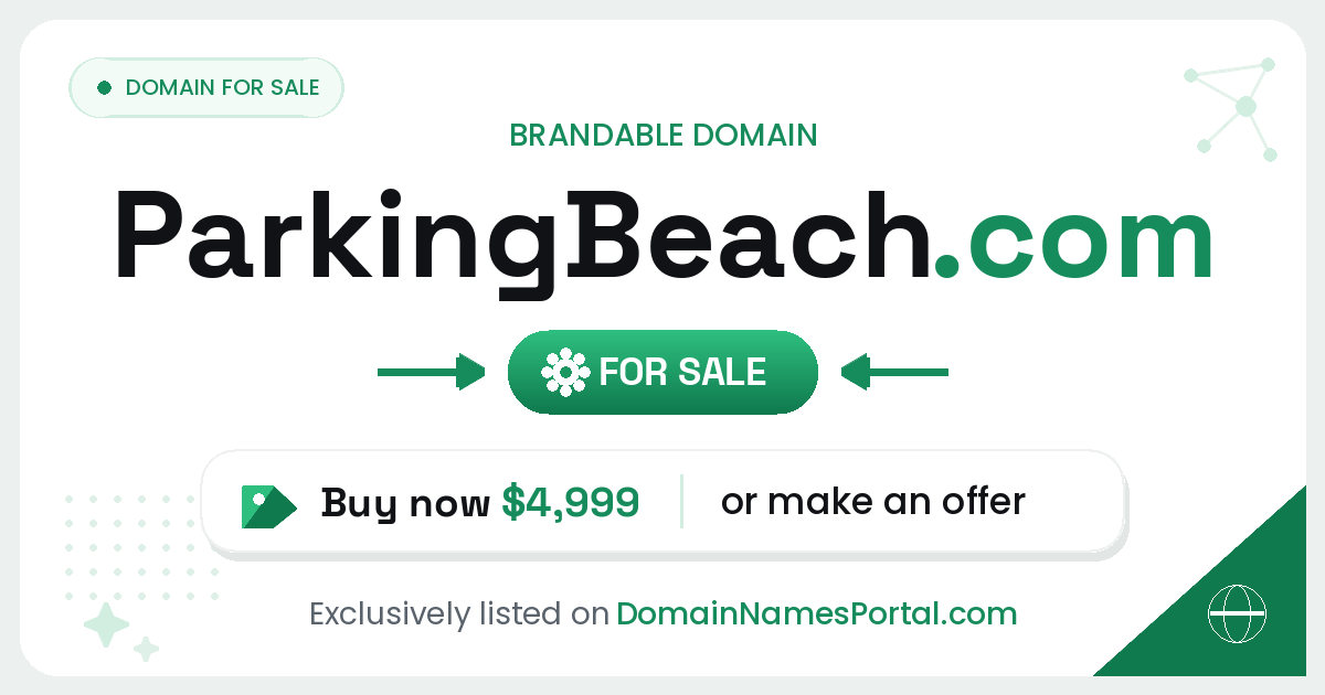 ParkingBeach.com share card
