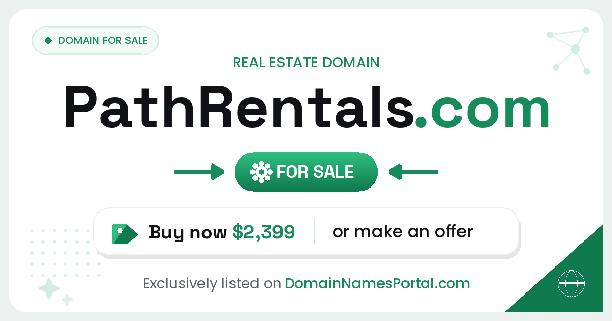 PathRentals.com share card