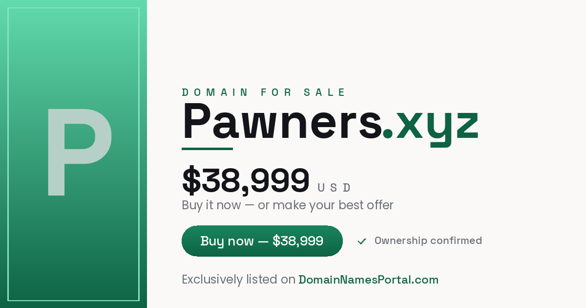 Pawners.xyz share card