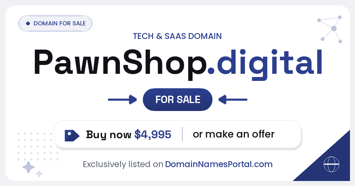 PawnShop.digital share card