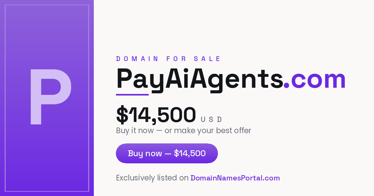 PayAiAgents.com share card