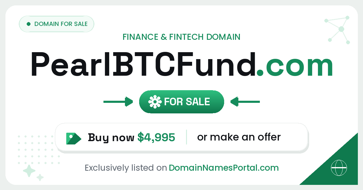 PearlBTCFund.com share card