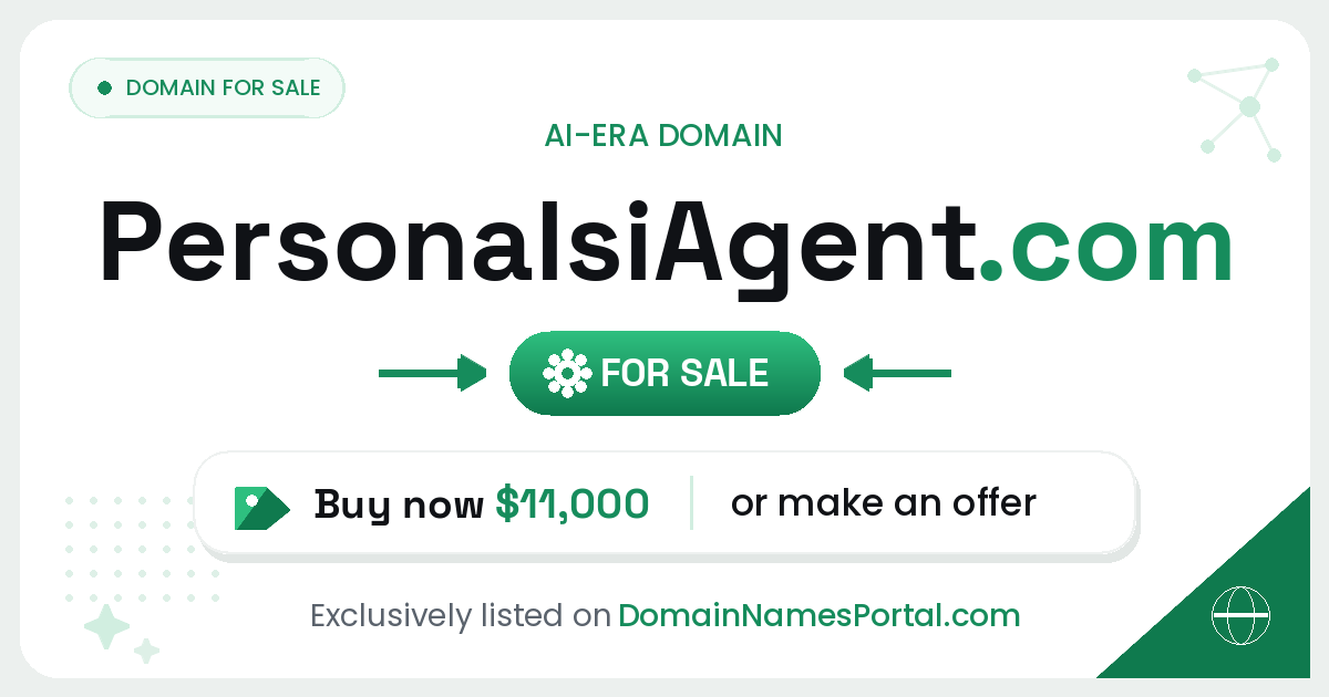 PersonalsiAgent.com share card