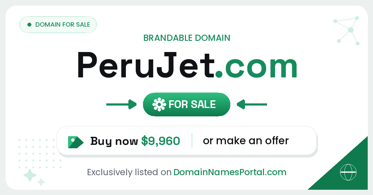 PeruJet.com share card