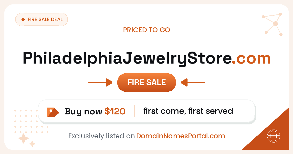 PhiladelphiaJewelryStore.com share card