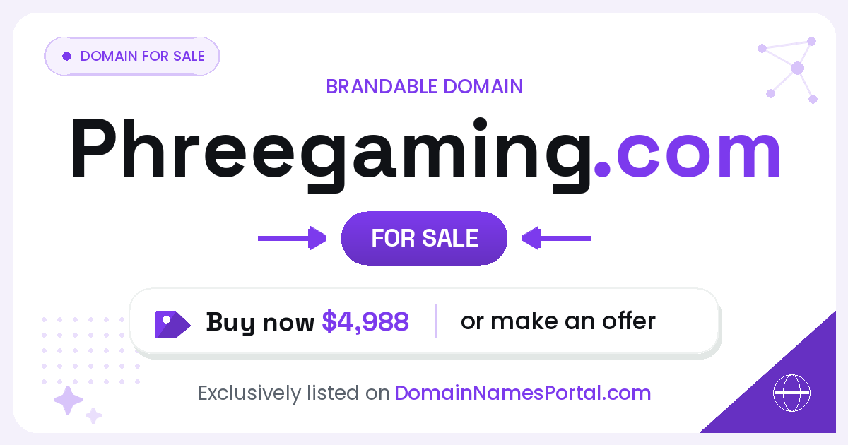 phreegaming.com share card