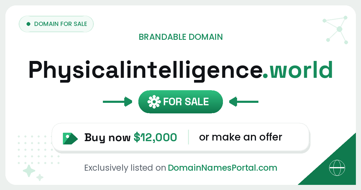 Physicalintelligence.world share card