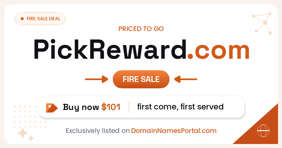 PickReward.com share card