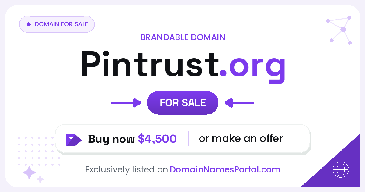 Pintrust.org share card