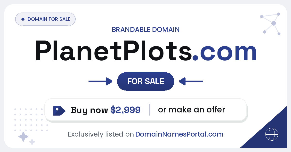PlanetPlots.com share card