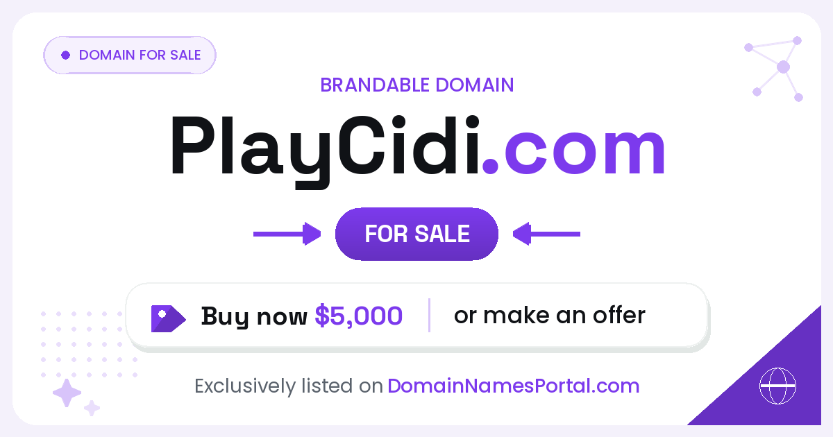 PlayCidi.com share card