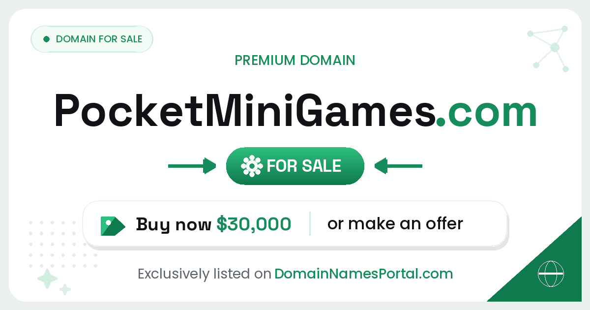 PocketMiniGames.com share card