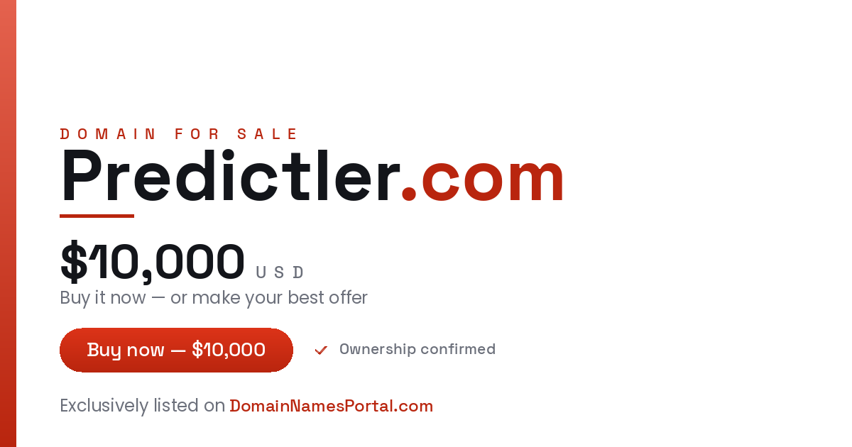 Predictler.com share card