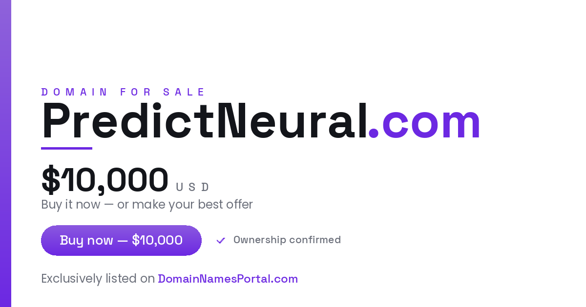 PredictNeural.com share card