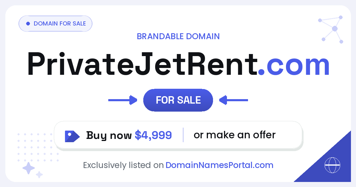 PrivateJetRent.com share card