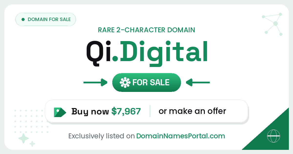 Qi.Digital share card