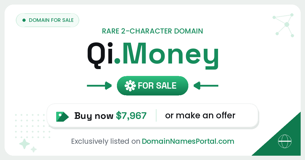 Qi.Money share card