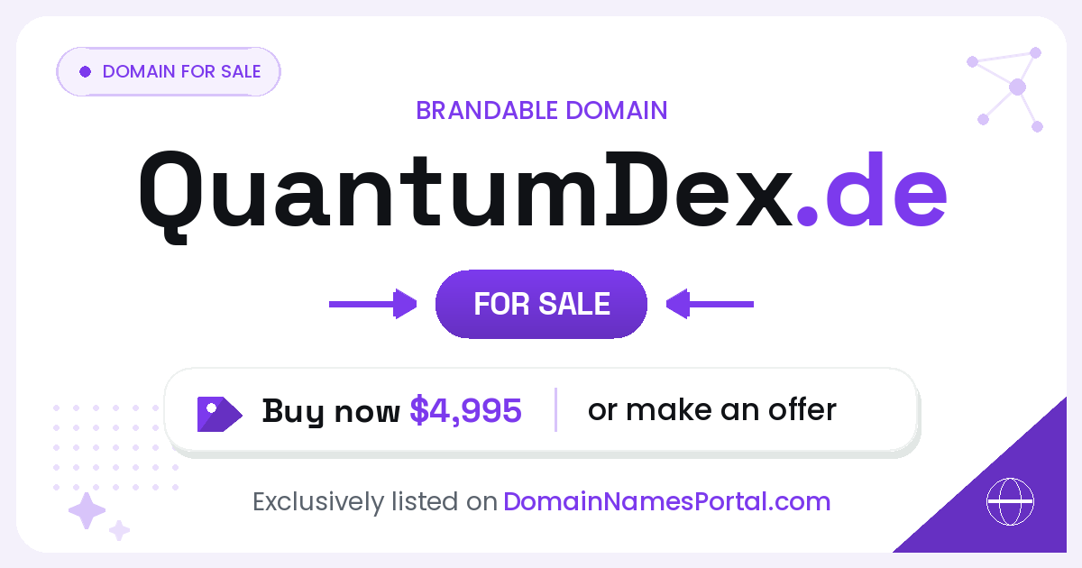 QuantumDex.de share card